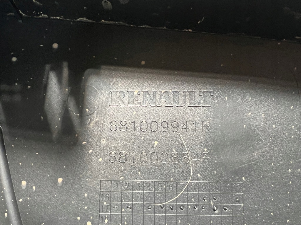 фото №13, Панель приладів консоль renault captur i lift