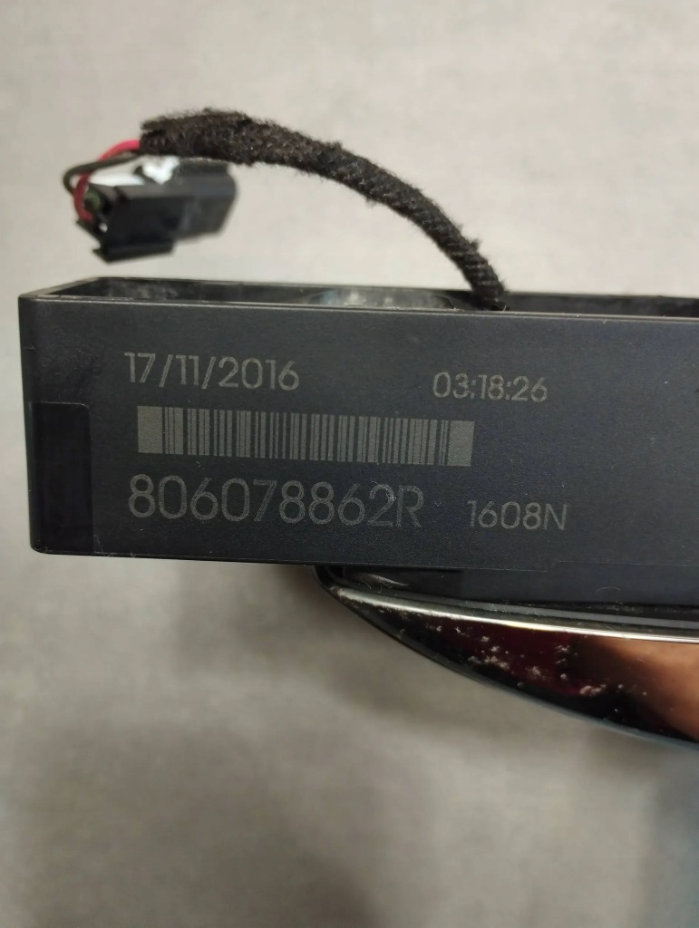 фото №4, Renault scenic iv ручка зовнішня ліва задня tecnm