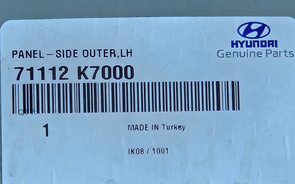 фото №7, Hyundai i10 iii 19-24 крила обшивка поріг блок двигуна задня ліва