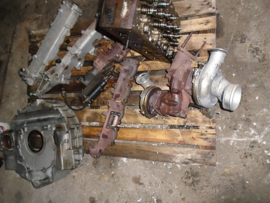 фото №13, Турбіна, головка, насос упорскування man tgl 180 km 220 km двигун d0834 lfl64