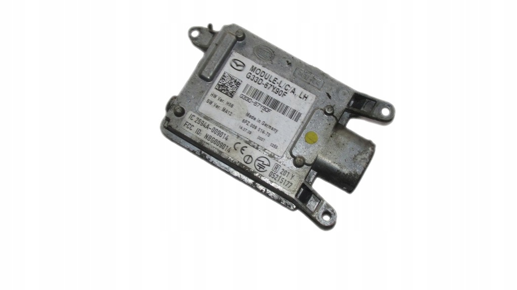 фото №1, Модуль бортовой компьютер лампы левый задняя mazda 6 ii gh 07-12