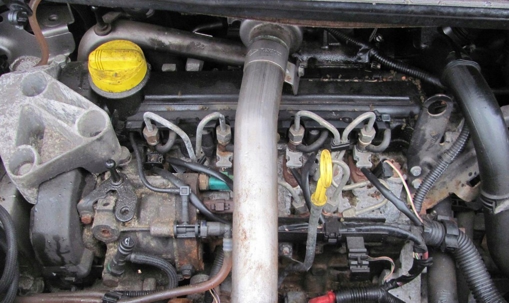 фото №1, Двигун renault scenic ii 1.5 dci k9k728 комплект