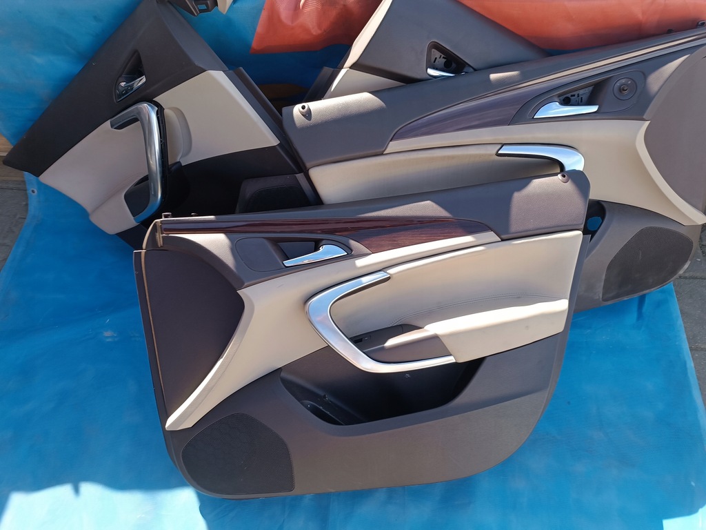 фото №7, Opel insignia a kombi сиденья заднее сиденье обшивки