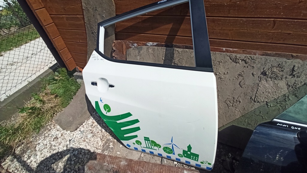 фото №1, Nissan leaf ii 2 17- дверь задняя задние правое