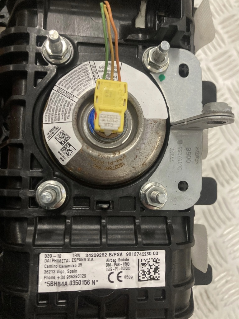 фото №2, Подушка пассажира citroen c3 iii 16-