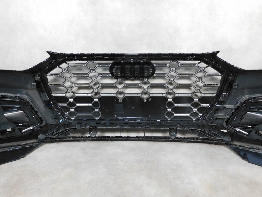 фото №12, Audi q5 80a lift бампер перед передній решітка радіатора