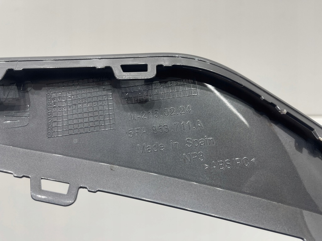 фото №7, Seat leon 4 iv молдинг решётка бампера левая 5fa853711a