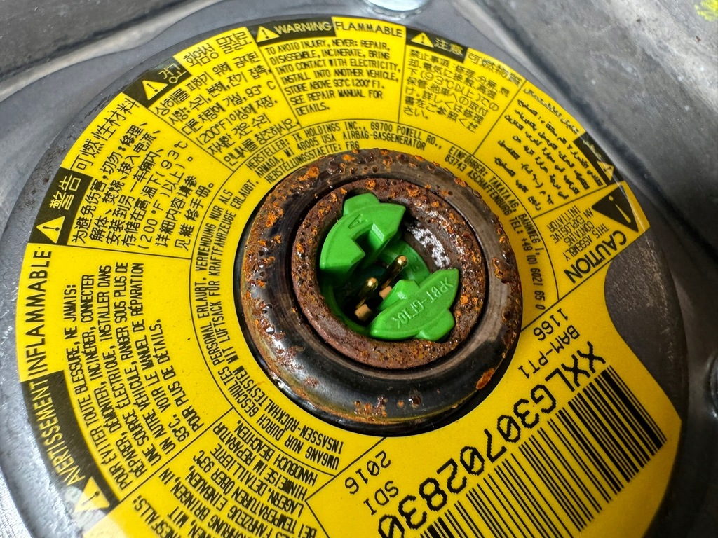 фото №16, Mercedes sprinter w906 06-14r подушка подушка безпеки повітряна водія