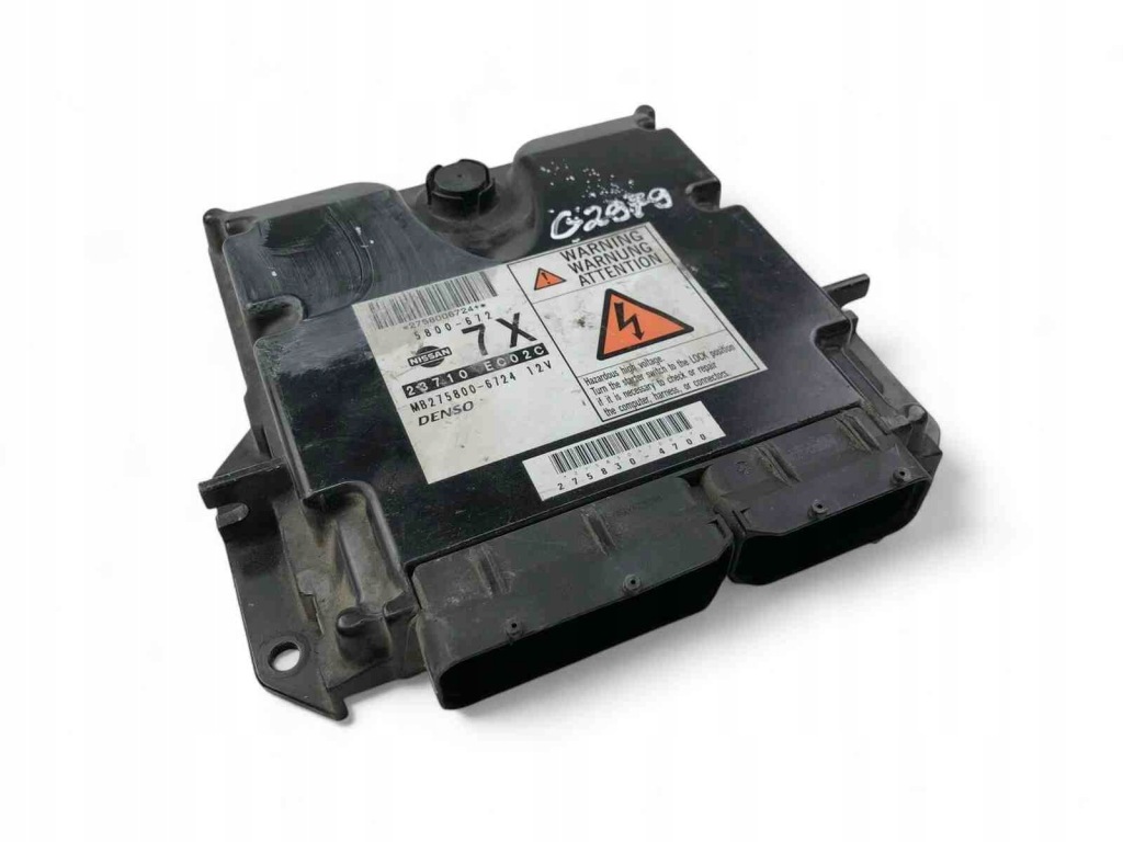 фото №1, Блок управляющий двигателя ecu nissan np300 navara d40 23710eco2c