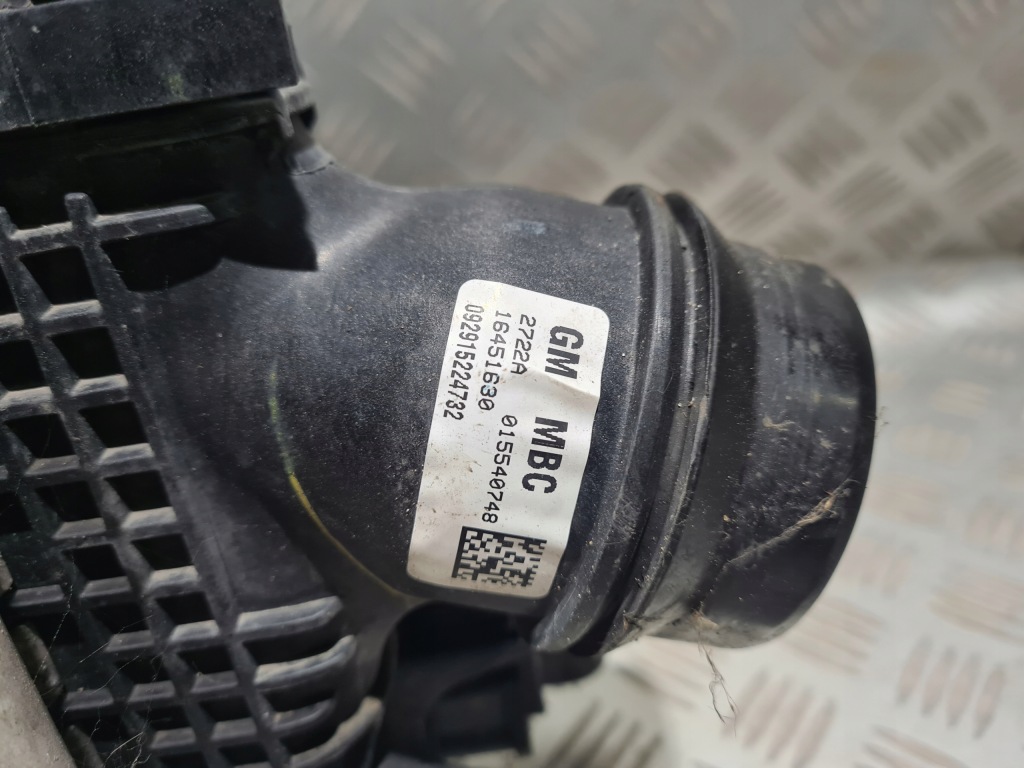 фото №12, Радіатор води інтеркулер вентилятор insignia a 2.0 turbo 250km механічна коробка передач