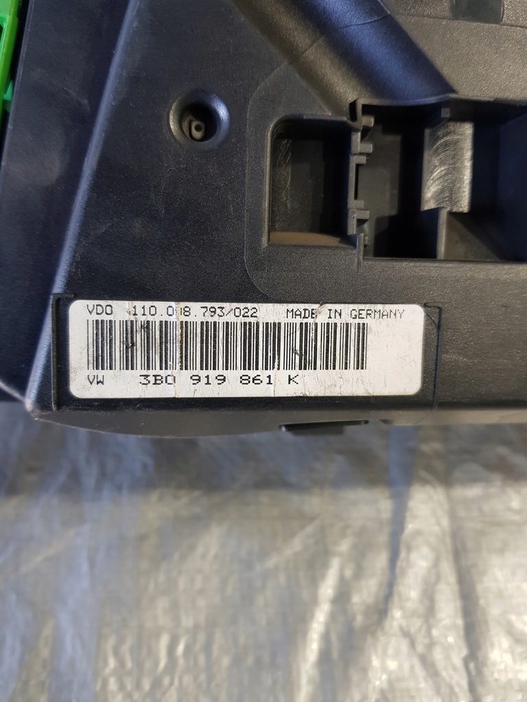 фото №7, Счетчик vw passat b5 1.9tdi оригинальный номер 3b0919861k