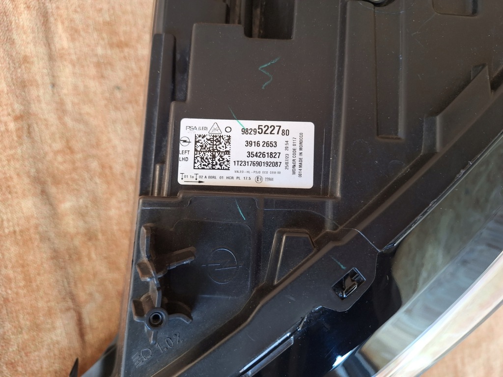 фото №6, Opel corsa f лампа ліва led 9829522780