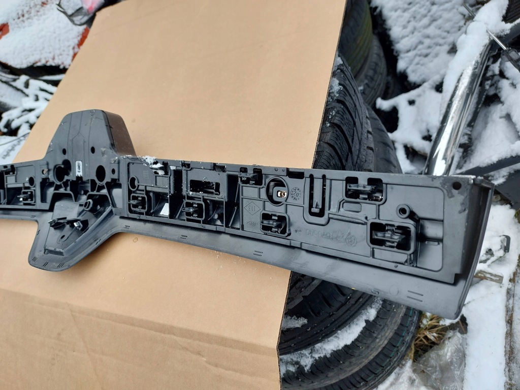 фото №8, Решітка радіатора решітка радіатора капот renault trafic iii lift 19-