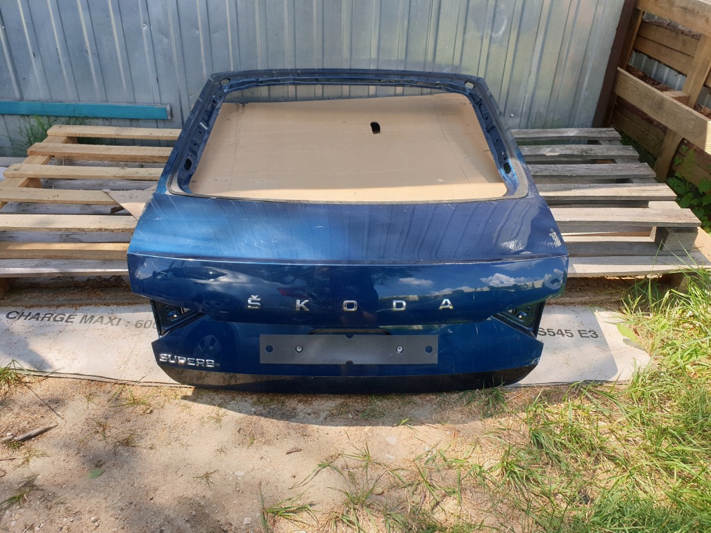 фото №1, Skoda superb iii 3 hb lift крышка багажника задняя крышка