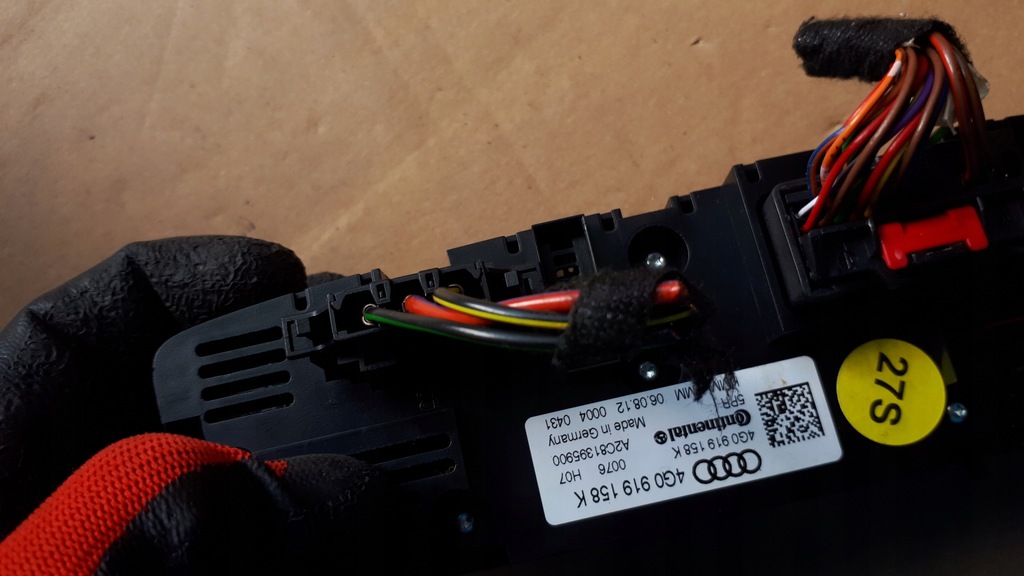 фото №6, S6 c7 a6 4g панель обдув 4g0919158k a7 s7 rs6