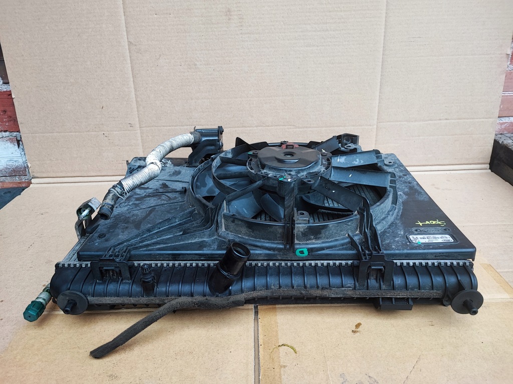 фото №13, Ford ecosport 2 ii 1.0 ecoboost радіатор вентилятор wody кондиціонера