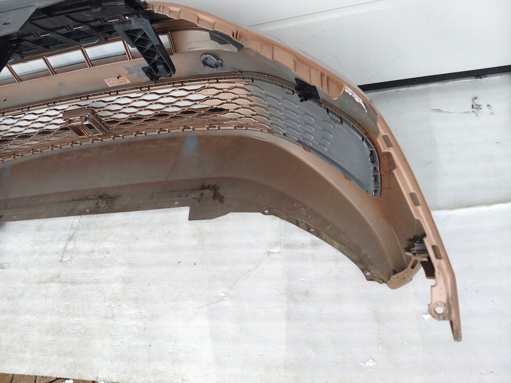 фото №8, Vw caddy v 2k7 бампер + решётка радиатора перед 2k7807221a