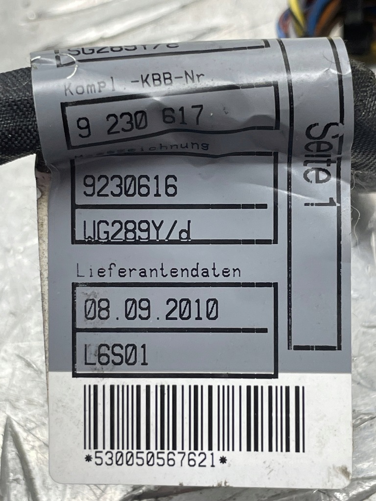 фото №11, Bmw f10 f11 електропроводка джгут сидіння права правий перед 9230617