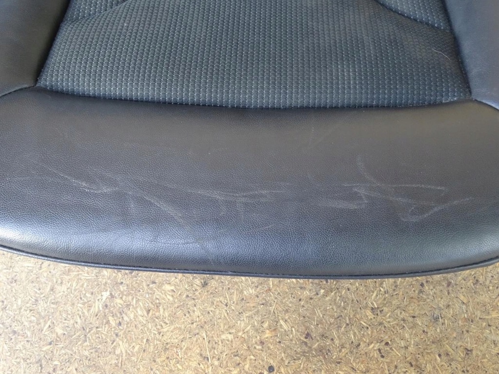 фото №14, Audi q3 8u s-line 11-18 оббивка сидіння шкіра подушка безпеки заднє сидіння задня комплект