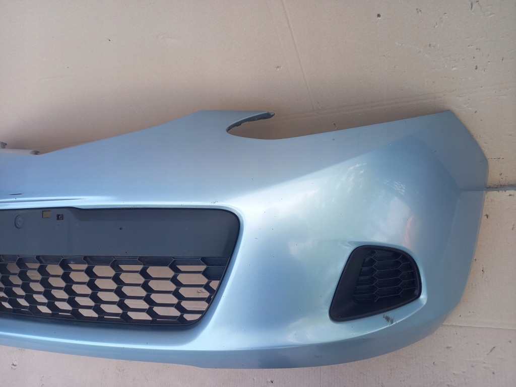 фото №3, Mazda 2 ii 07- бампер передній решітка оригінал!