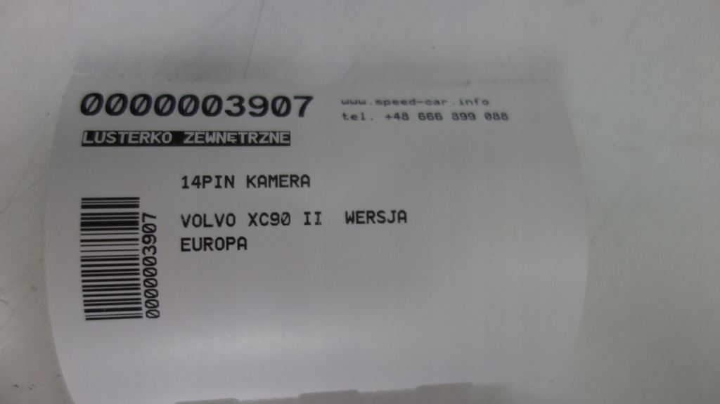 фото №9, Volvo xc90 ii зеркало наружное левая 14pinkamera