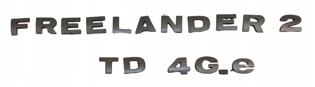 фото №1, Land rover freelander 2 ii 06-14 емблема літери кришки задній багажника