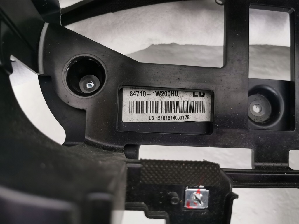 фото №5, Панель приладів консоль kia rio 11-17