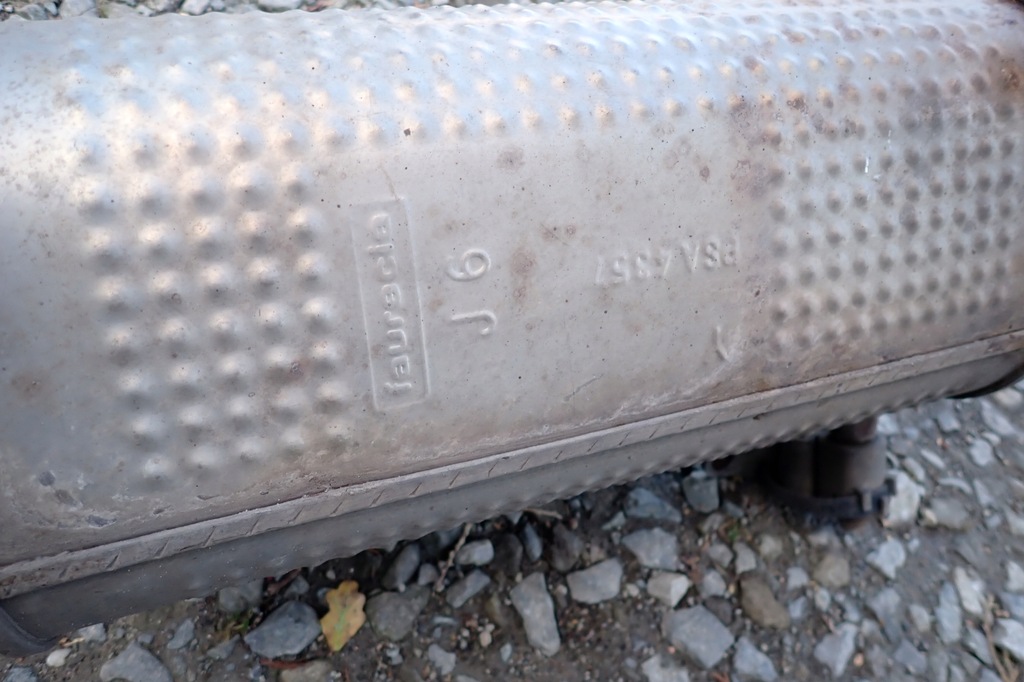 фото №4, Citroen c4 cactus гаситель выхлоп труба 1.2 psa 4357