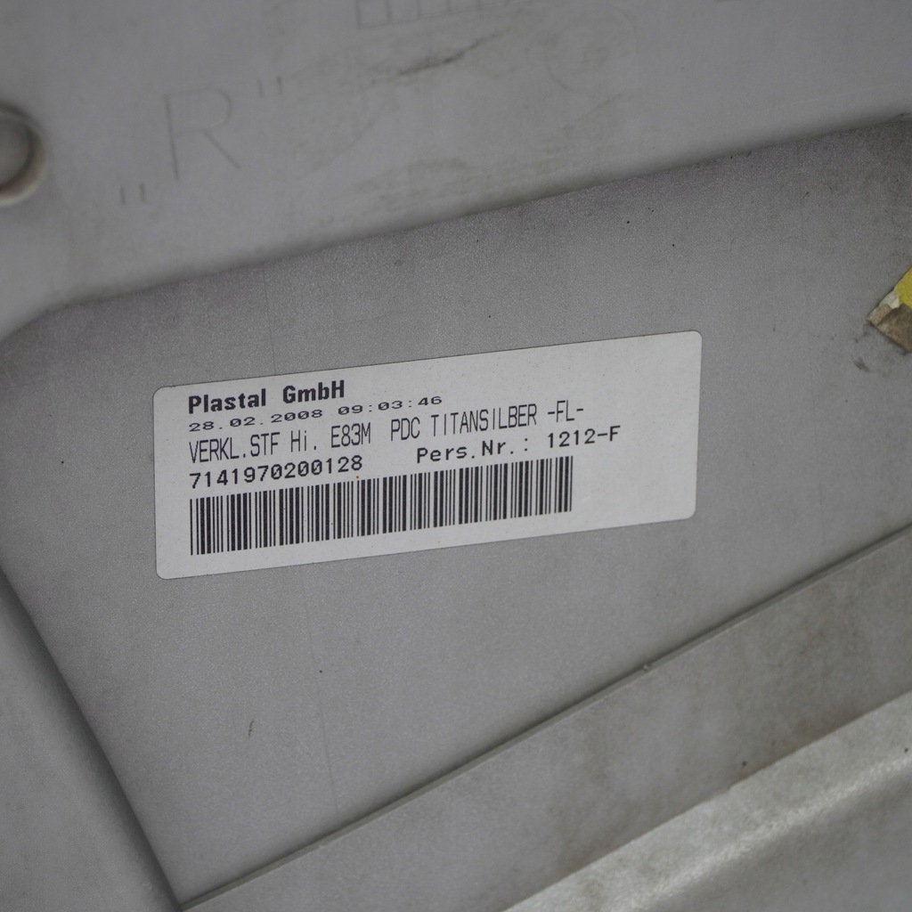 фото №12, Bmw x3 e83 бампер задний задняя titansilber m-pakiet