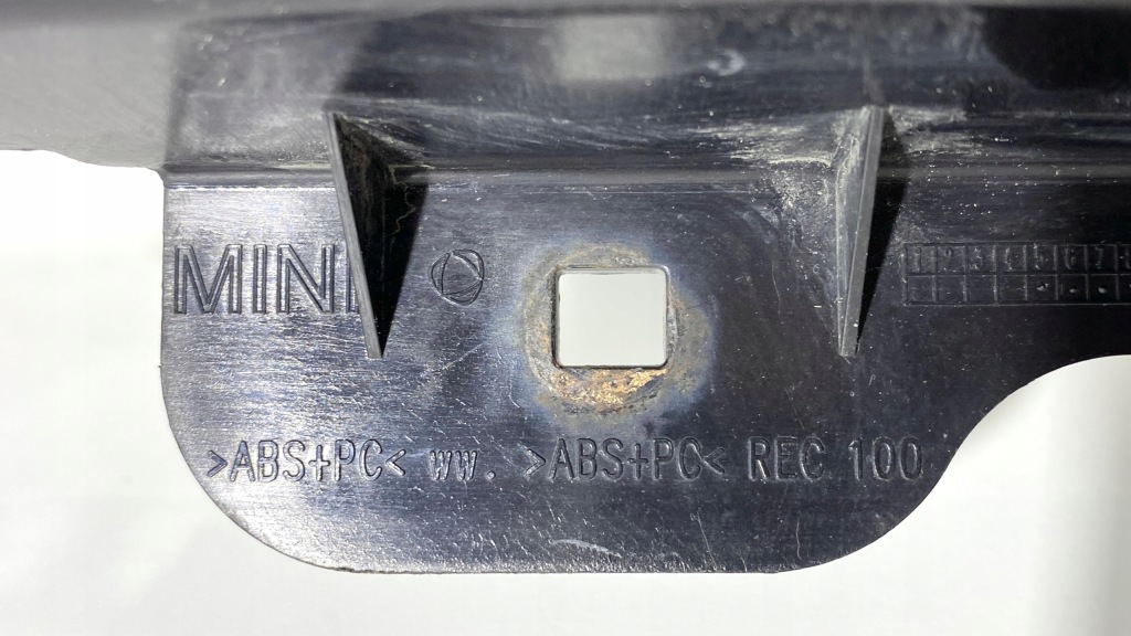 фото №4, Напрямна кронштейн бампера mini cooper r60 r61 задня