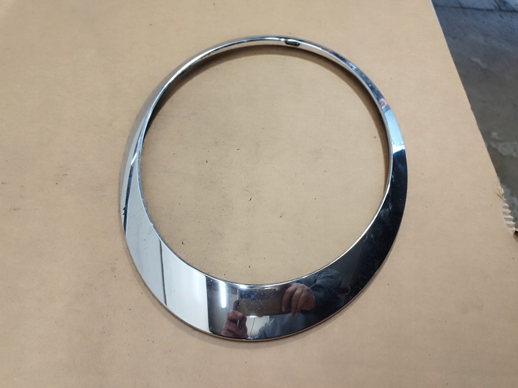 фото №3, Защита хром панель фары капот лампы правый mini r56 lift 7149906