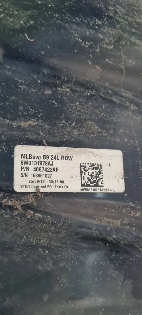 фото №15, A4 b9 8w zbiotnik жидкость adblue 2.0 tdi 8w0131878aj a5 8w