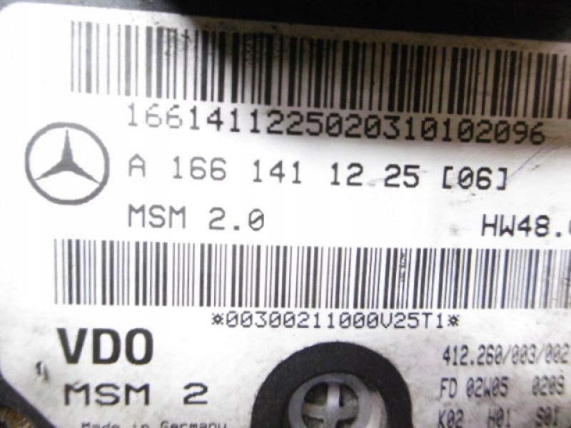 фото №7, W168 дроссельная заслонка a1661411225 1,4