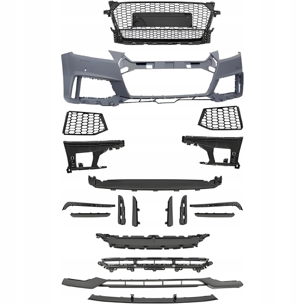 фото №12, Бампер перед передний audi tt 8s 14- rs optik v hd тюнинг 1042350