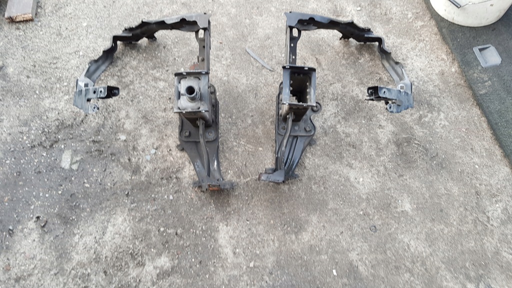 фото №8, Mercedes w211 панель фары лампы левый правый кронштейн кронштейн