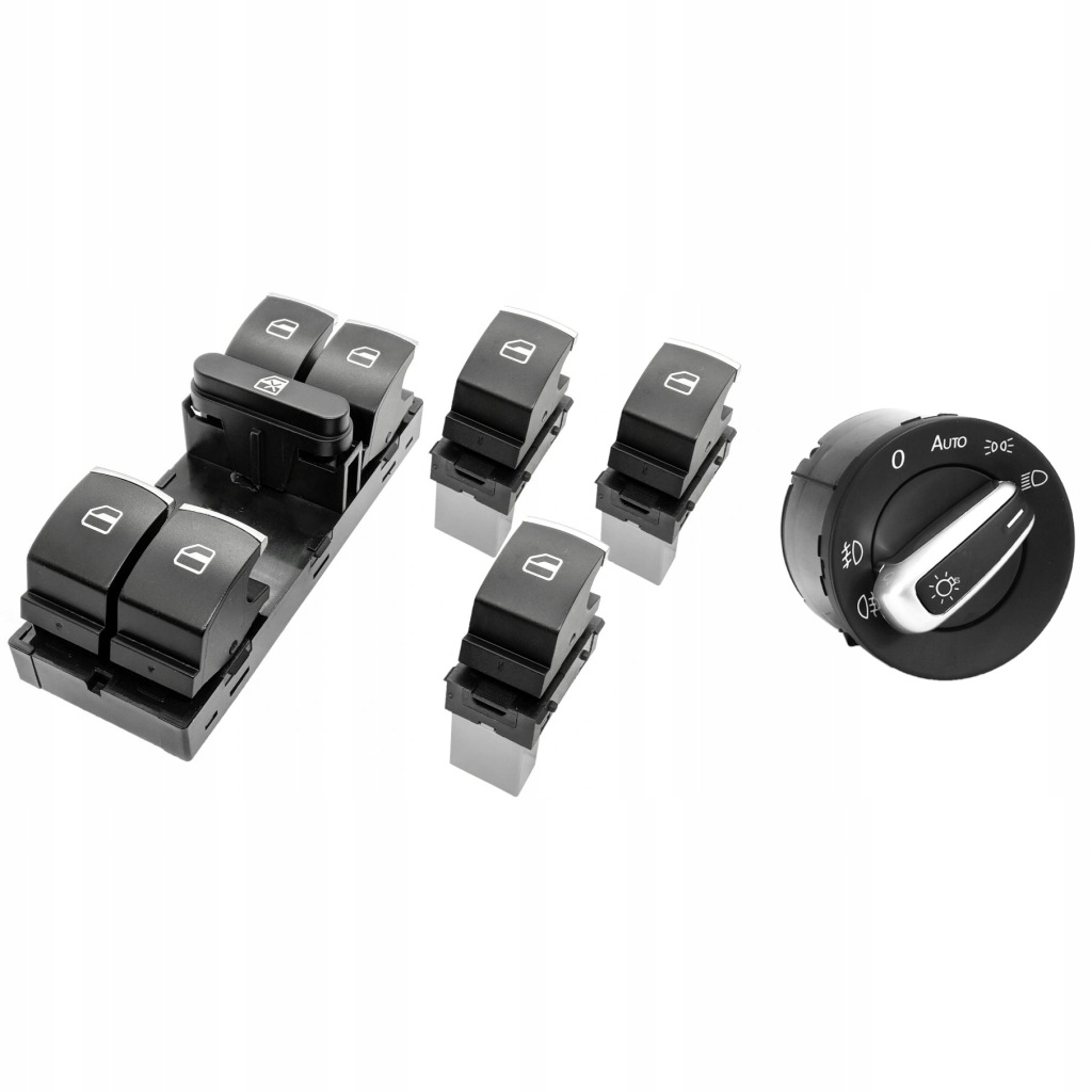 фото №1, Перемикачі світла + вікон vw eos jetta iii