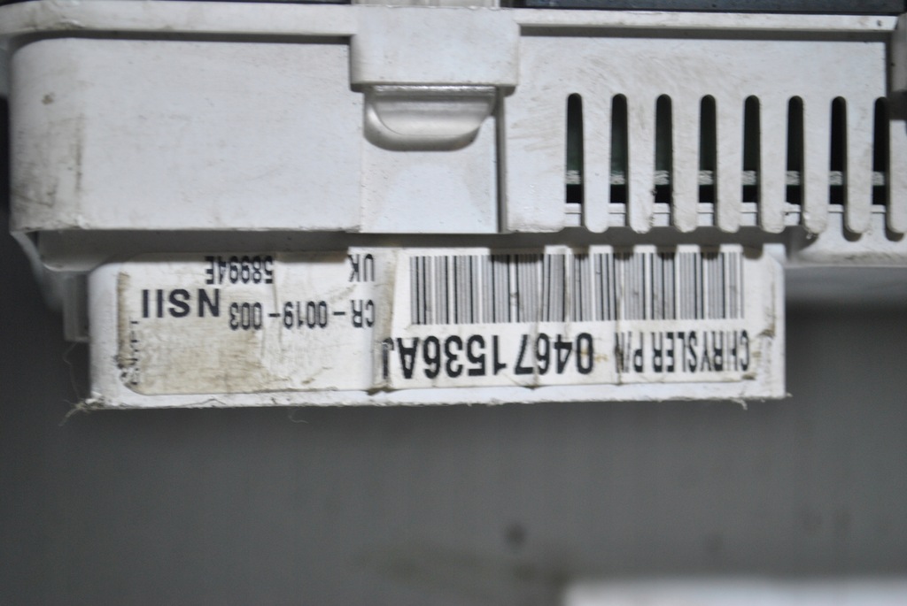 фото №6, Счетчик приборы pt cruiser 2.0 04671536aj