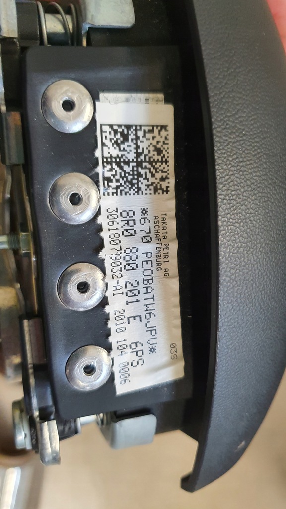 фото №11, Audi a5 8t консоль подушки безопасности ремни комплект