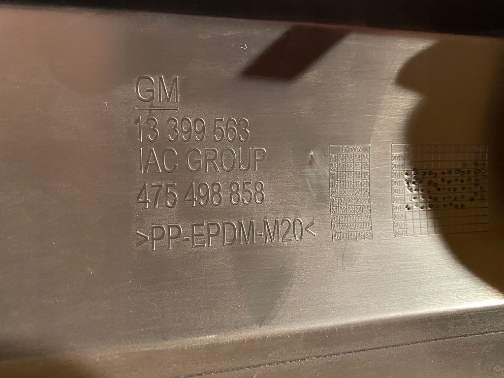 фото №7, Opel corsa e дифузор спойлер накладка задня