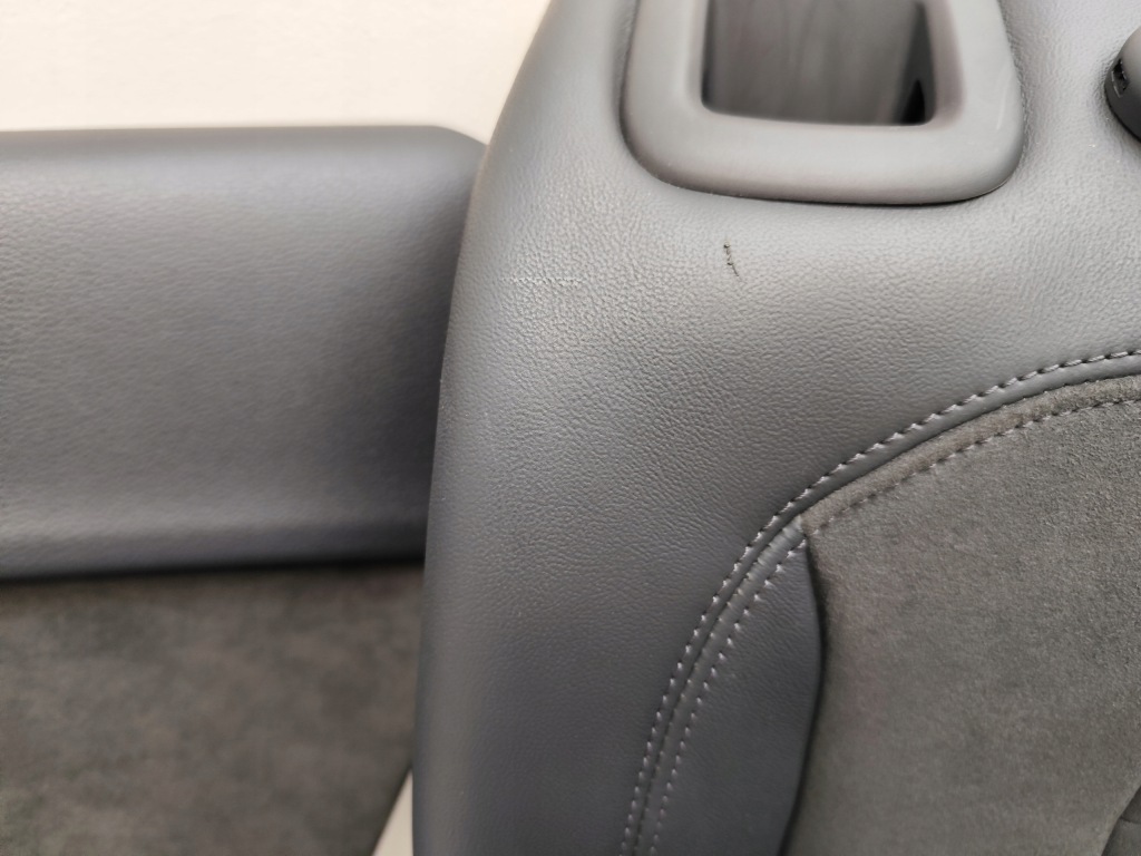 фото №14, Audi a4 b9 sedan сидіння заднє сидіння обшивки тунель шкіра alcantara