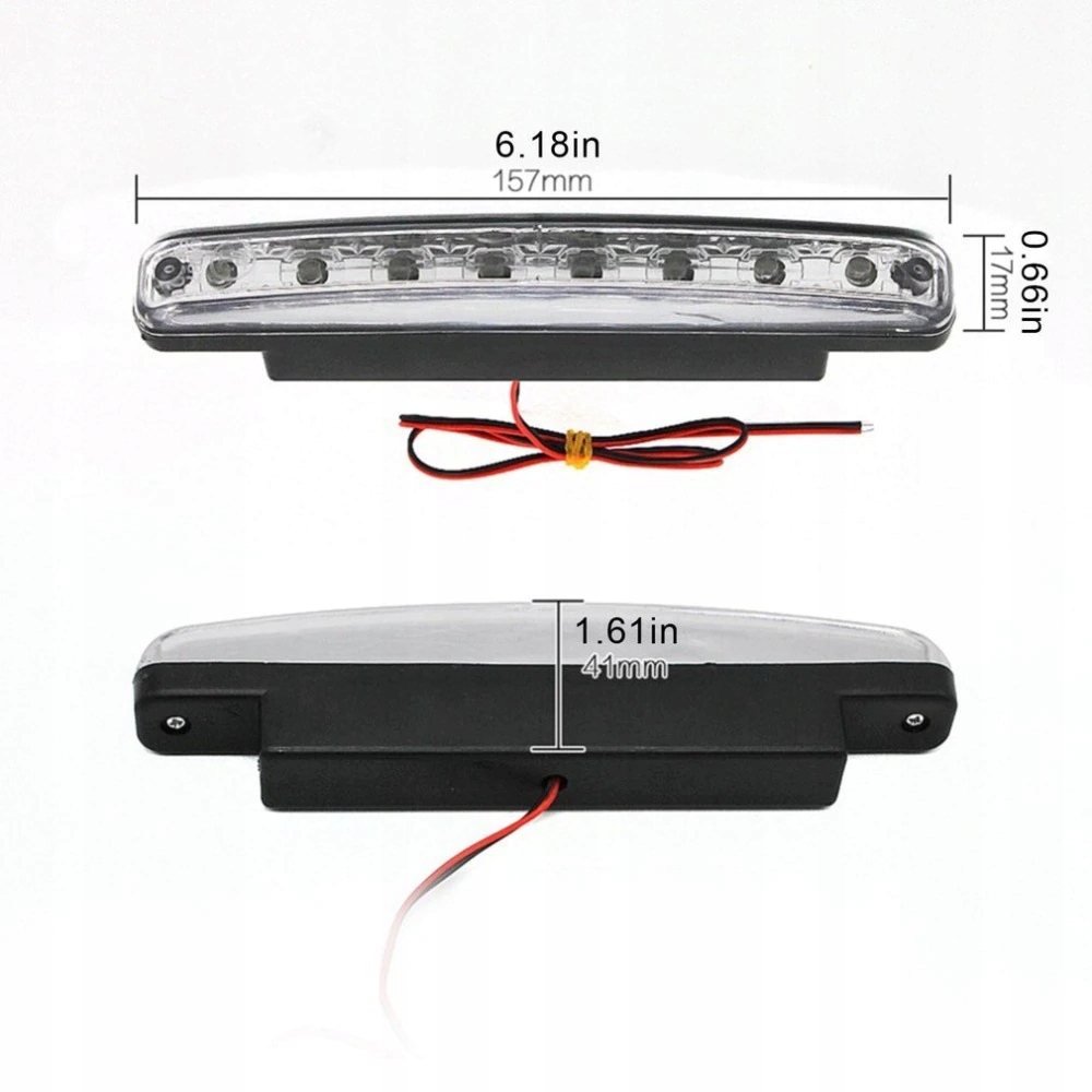 фото №14, Лампи світло do рух dziennej led drl 2x 16cm 8 led накладки кронштейн автоматична коробка передач