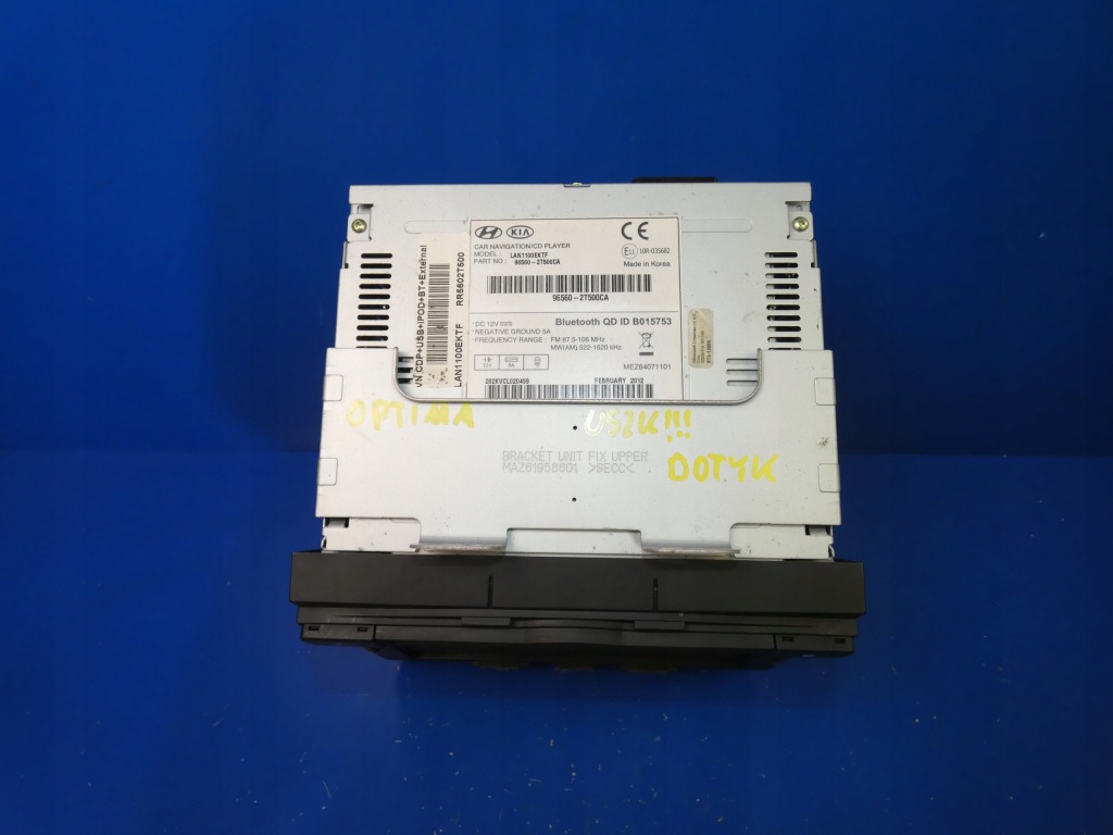 фото №2, Kia optima iii радио дисплей навигация gps