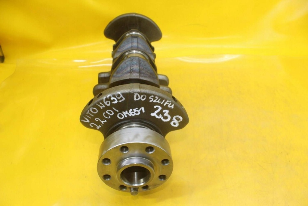 Wał колінчастий mercedes vito w639 sprinter 904 906 2.2 cdi r61105 до шліфування в Україні