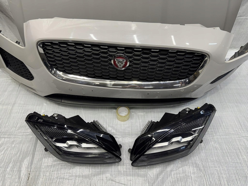 фото №5, Перед kompletny бампер капот лампи jaguar e-pace