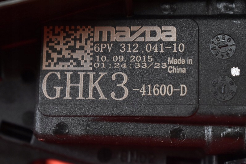 фото №7, Потенціометр педаль газу eu ghk3-41600-d mazda cx-5 1 i 2.5 192 km 12-17