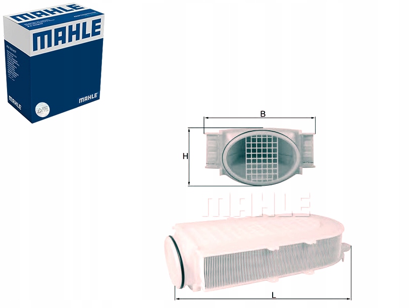 Купити Фільтр повітря mahle 13717638566