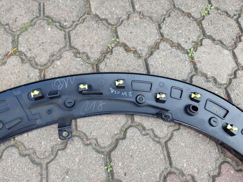 фото №11, Nissan ariya 2023 молдинг крыла накладка правый перед 638125mp5a