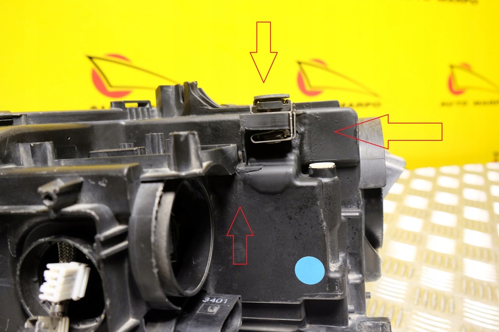 фото №11, Audi a5 s5 8t 8f lift 2013- фара лампа ксенон поворотный правая usa