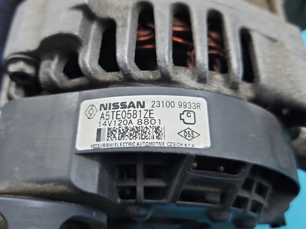 Test генератор renault megane iv a5te0581ze 23100-9933r 1.3 tce Недорого