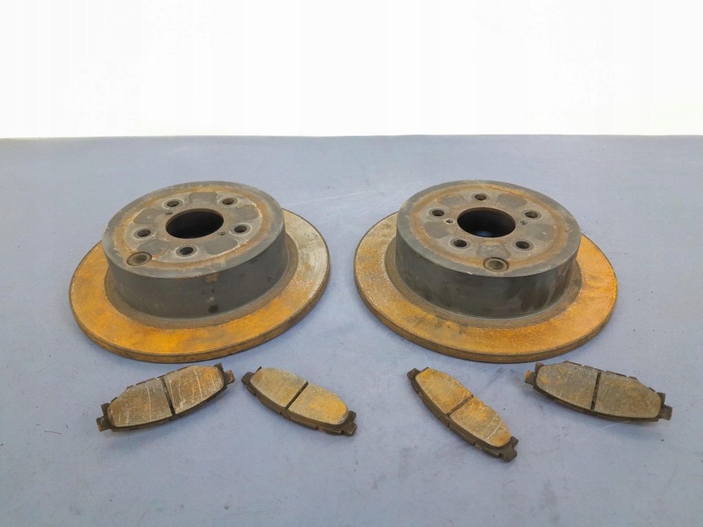 фото №2, Subaru forester ii lift 2.0 b тормозные диски тормозные колодки задняя